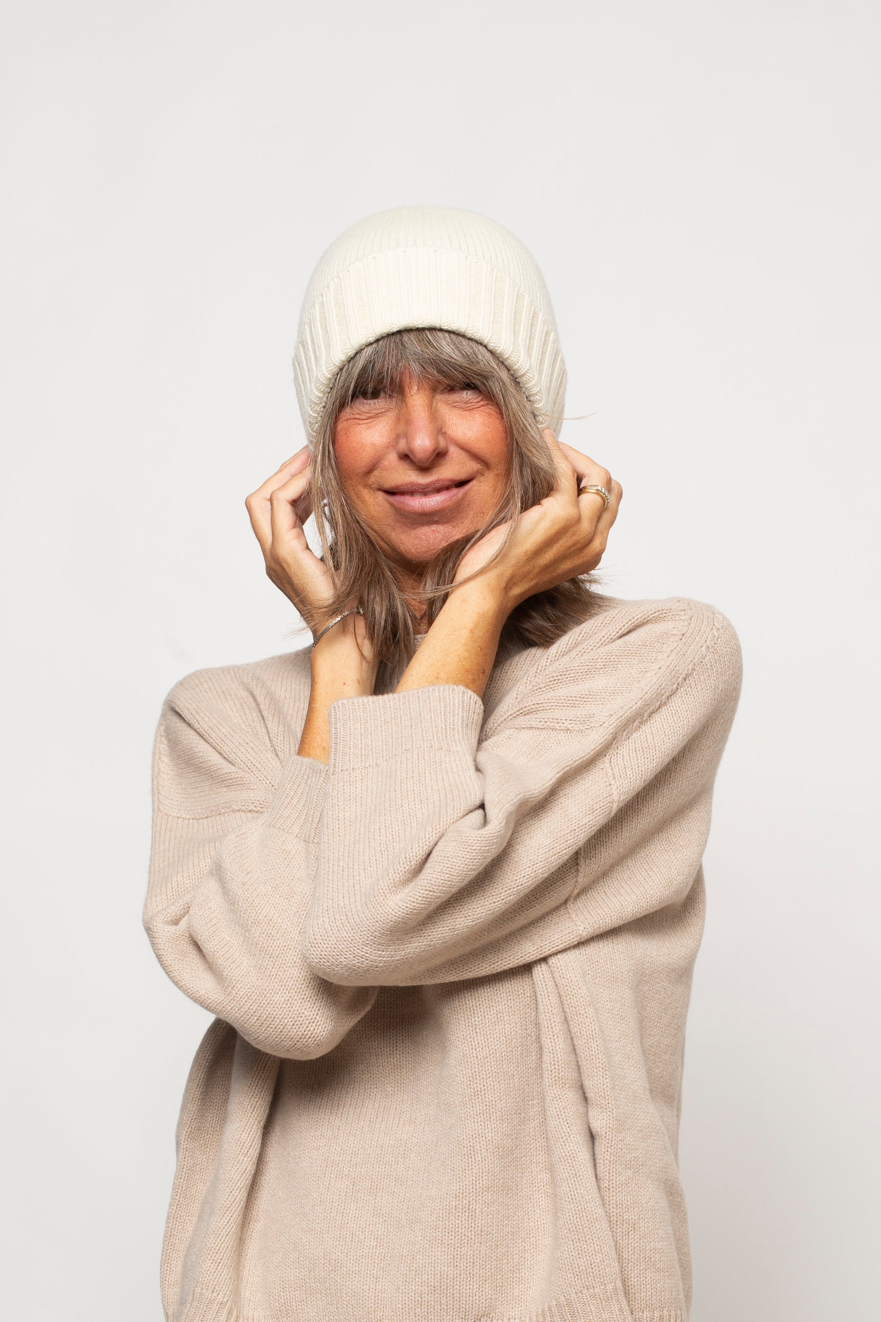 Berretto 100% Cashmere Agata Aspen
