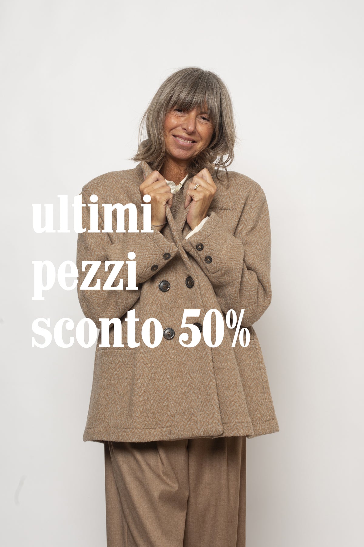 Giacca over doppiopetto Eufonia