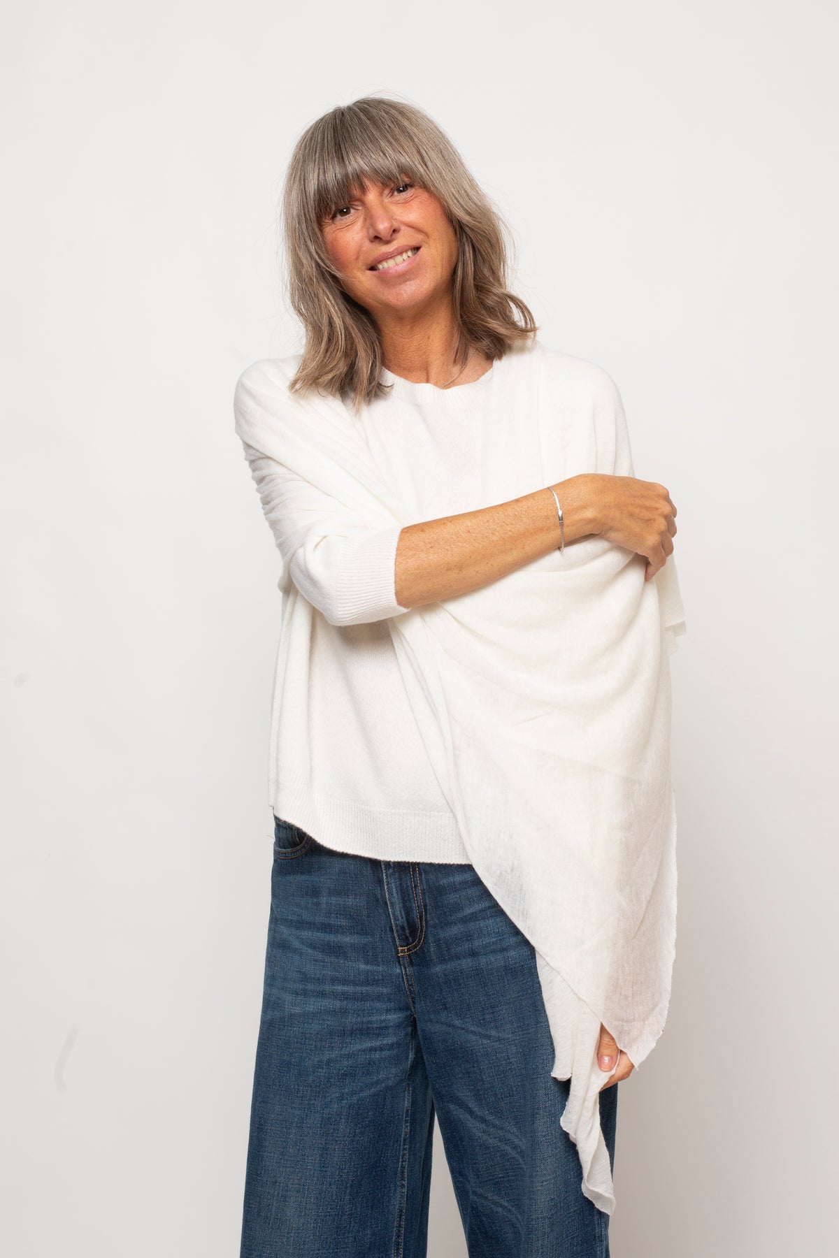 Maglia "100% CASHMERE" Girocollo Agata Aspen