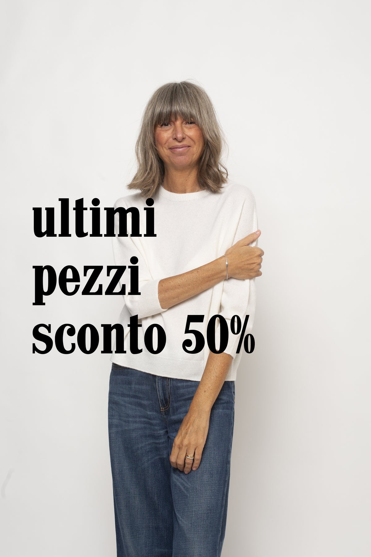Maglia "100% CASHMERE" Girocollo Agata Aspen