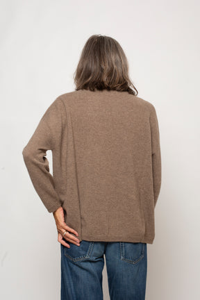 Maglia "100% CASHMERE" Collo Alto Agata Aspen