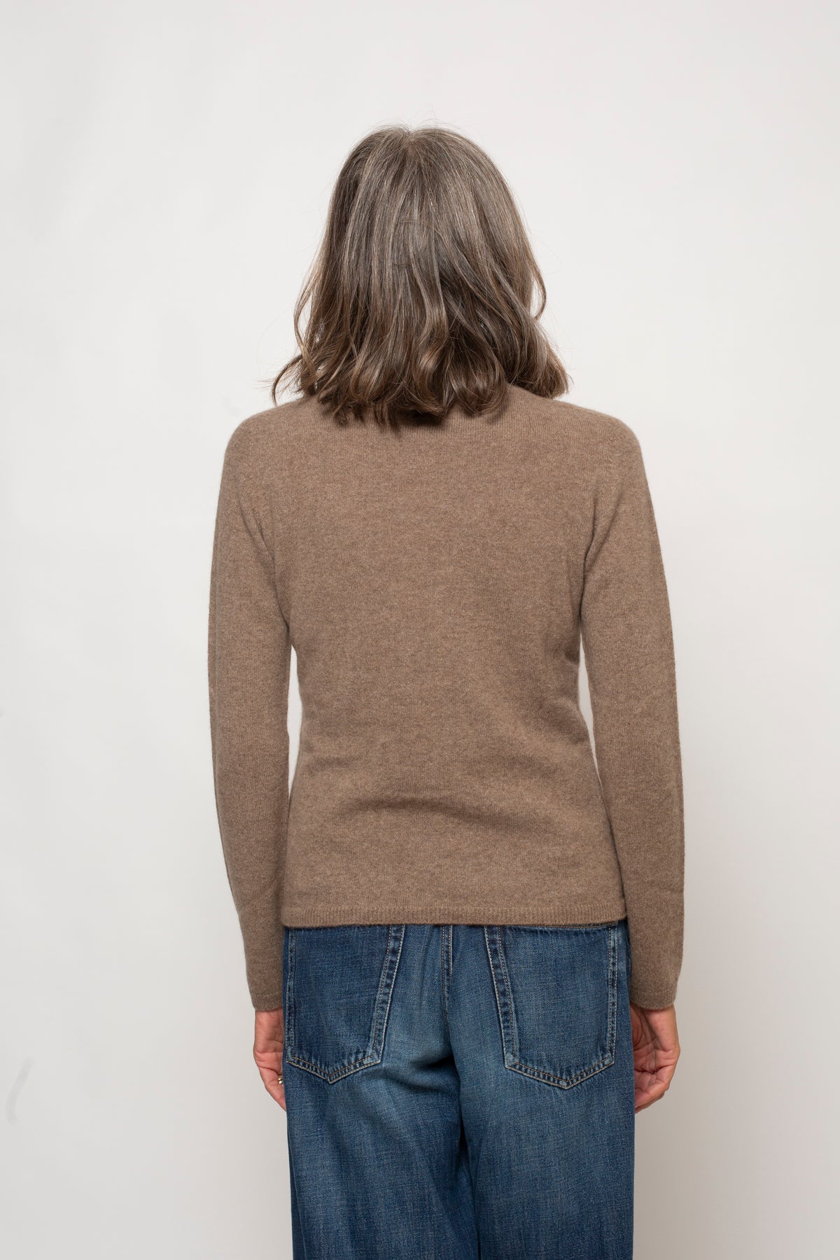 Maglia "100% CASHMERE" Collo Alto  Agata Aspen