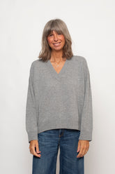 Maglia Scollo a V Agata Aspen