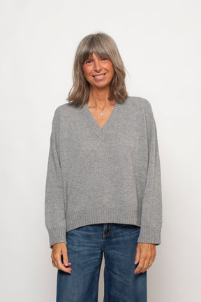Maglia Scollo a V Agata Aspen
