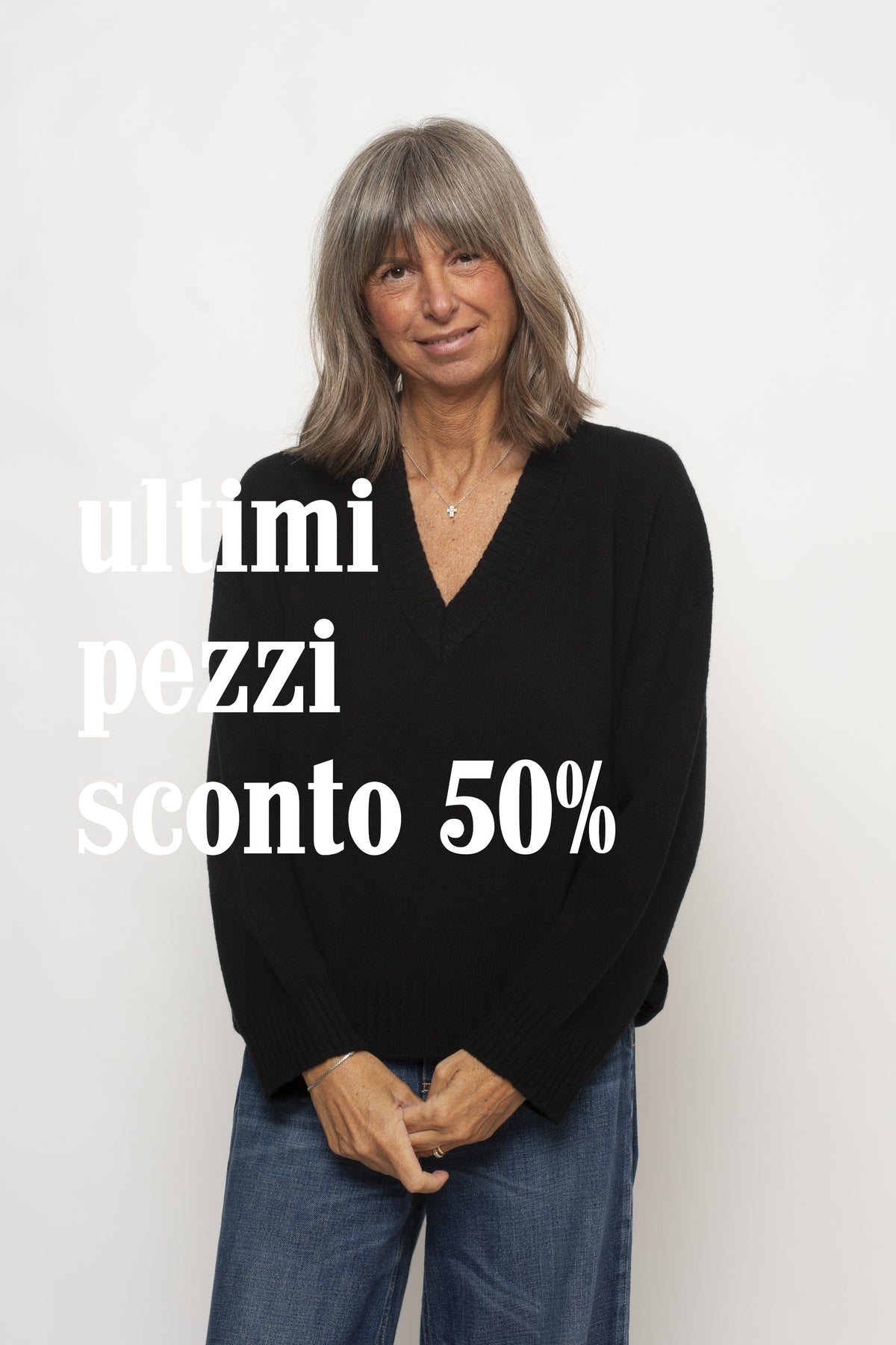 Maglia Scollo a V Agata Aspen