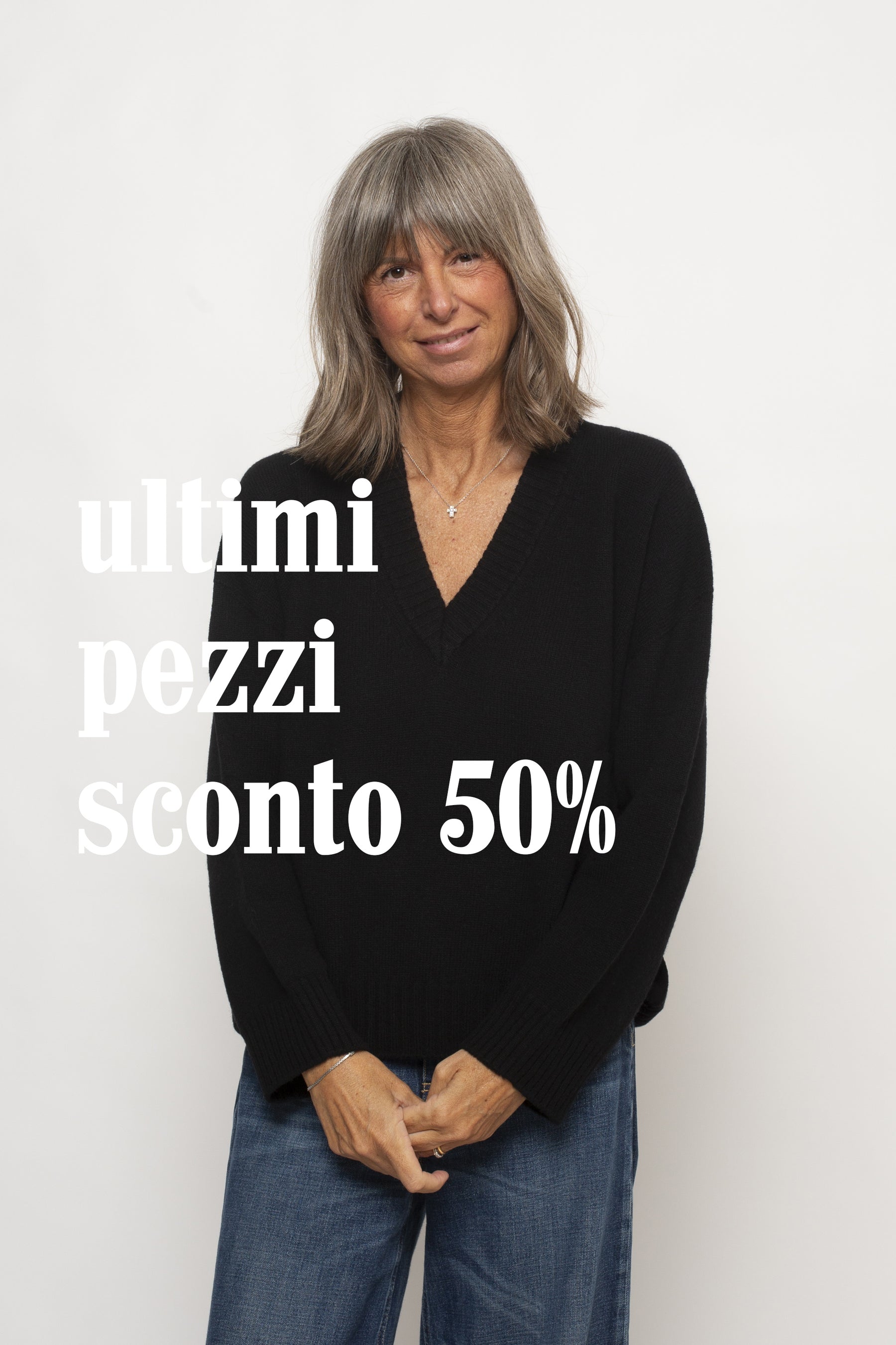 Maglia Scollo a V Agata Aspen