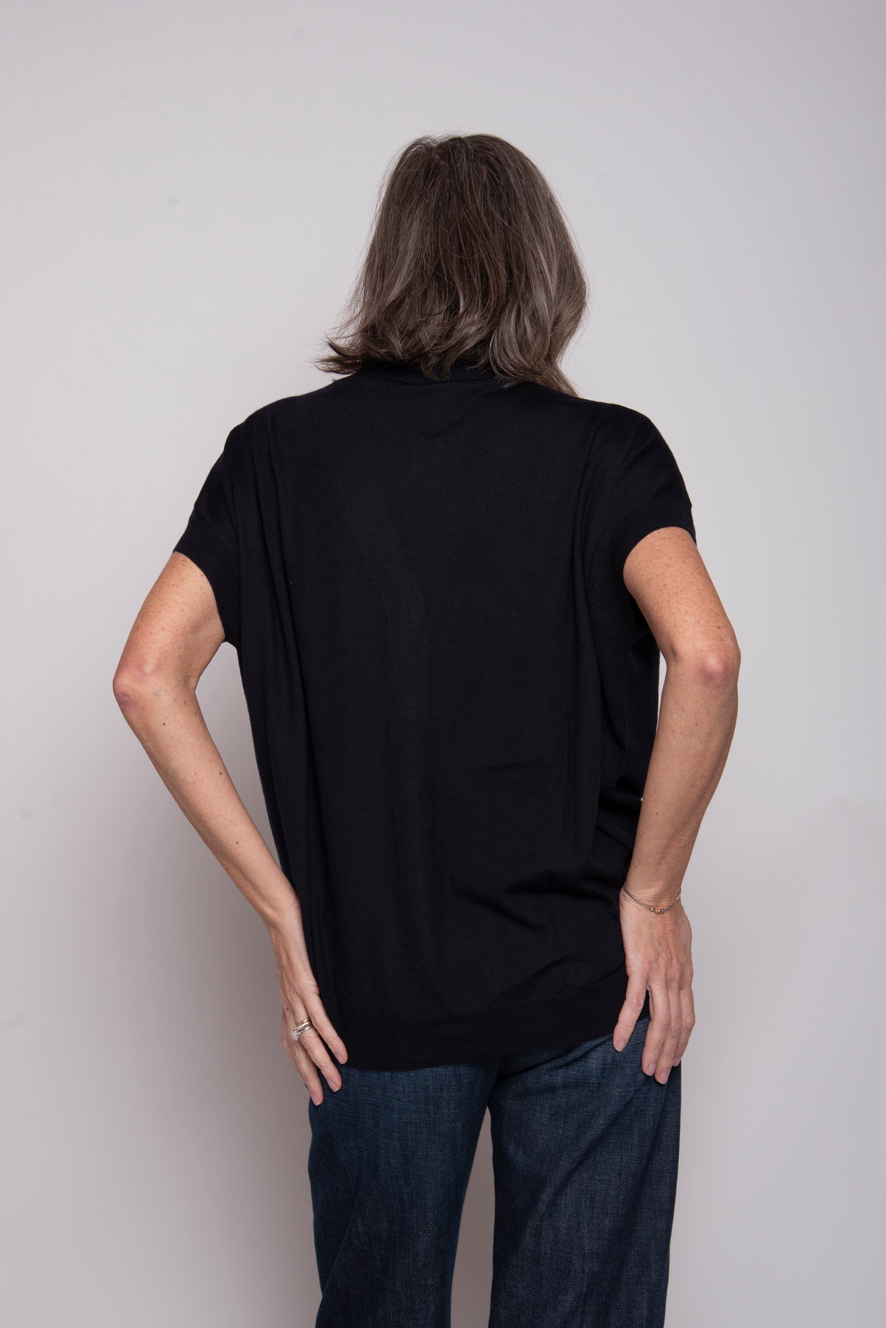 Cardigan con bottoni Aragona