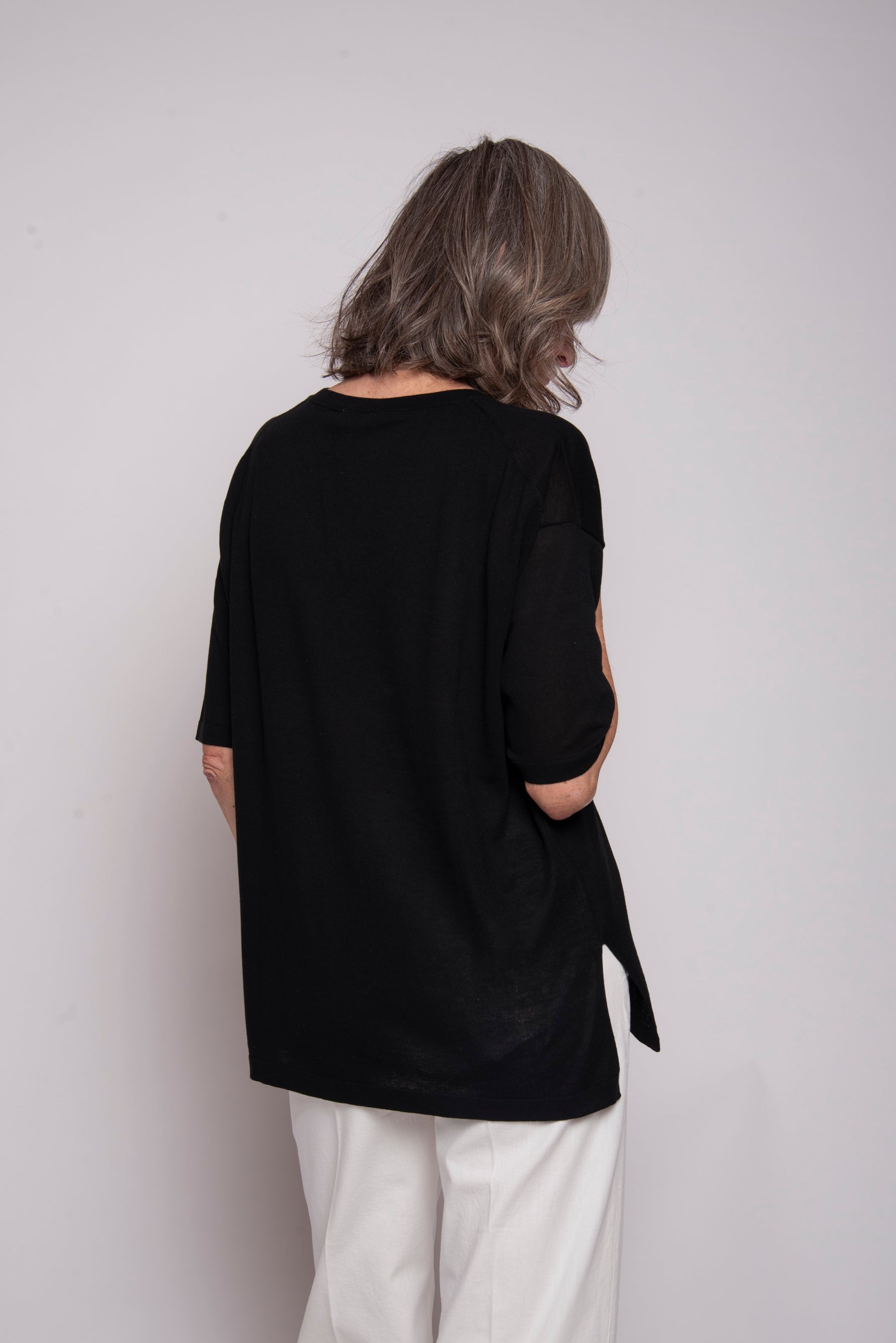 Maglia scollo a V Maxi Aragona