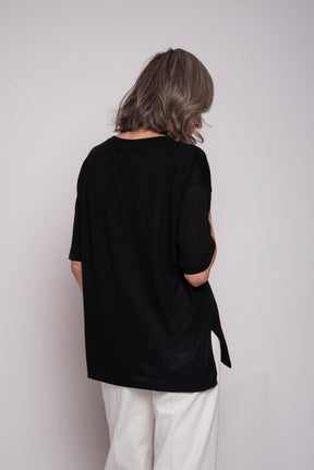 Maglia scollo a V Maxi Aragona