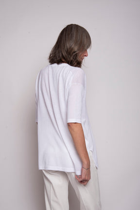 Maglia scollo a V Maxi Aragona