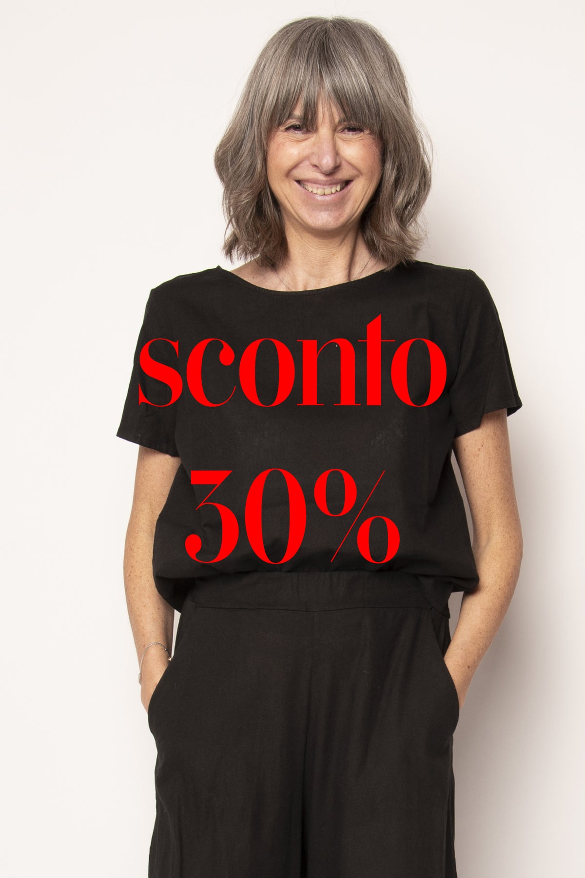 Blusa manica corta Soko