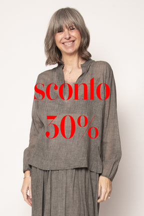 Camicia collo coreana Soko