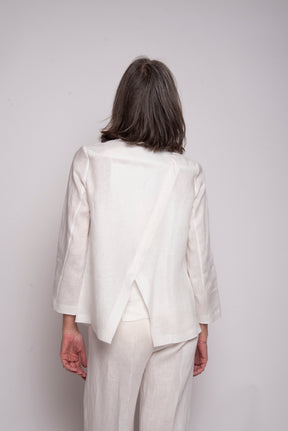 Blazer senza collo Eufonia