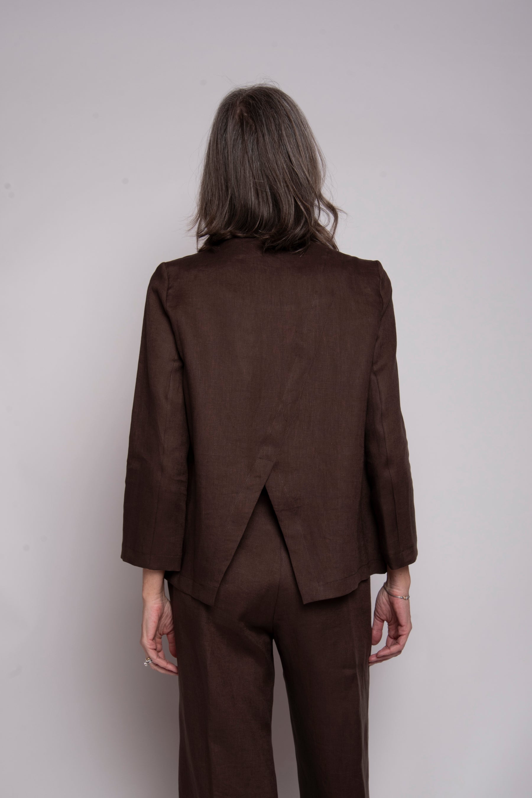 Blazer senza collo Eufonia