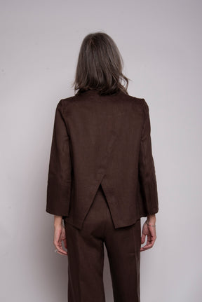 Blazer senza collo Eufonia