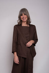 Blazer senza collo Eufonia