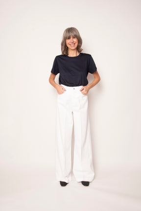 Pantalone 5 Tasche Audrey Palazzo Nine in the Morning