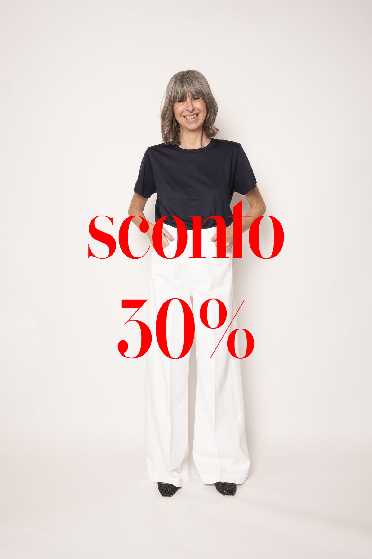 Pantalone 5 Tasche Audrey Palazzo Nine in the Morning