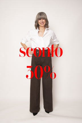 Pantalone 5 Tasche Audrey Palazzo Nine in the Morning
