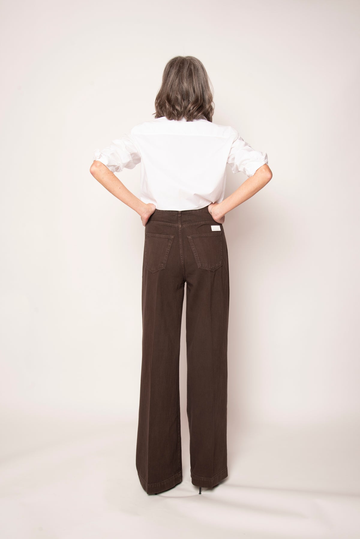 Pantalone 5 Tasche Audrey Palazzo Nine in the Morning