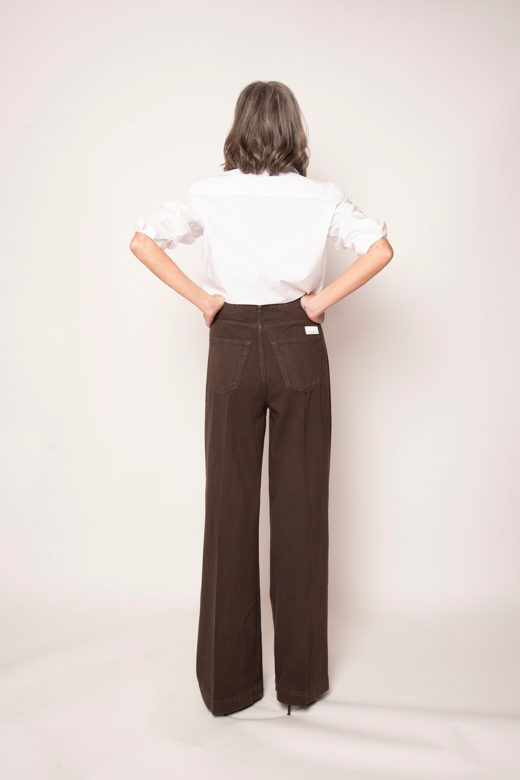 Pantalone 5 Tasche Audrey Palazzo Nine in the Morning