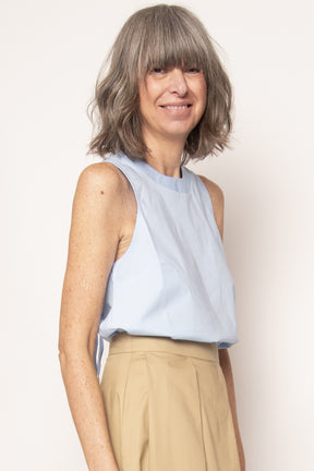 Top con coulisse e fiocco sulla schiena Eufonia