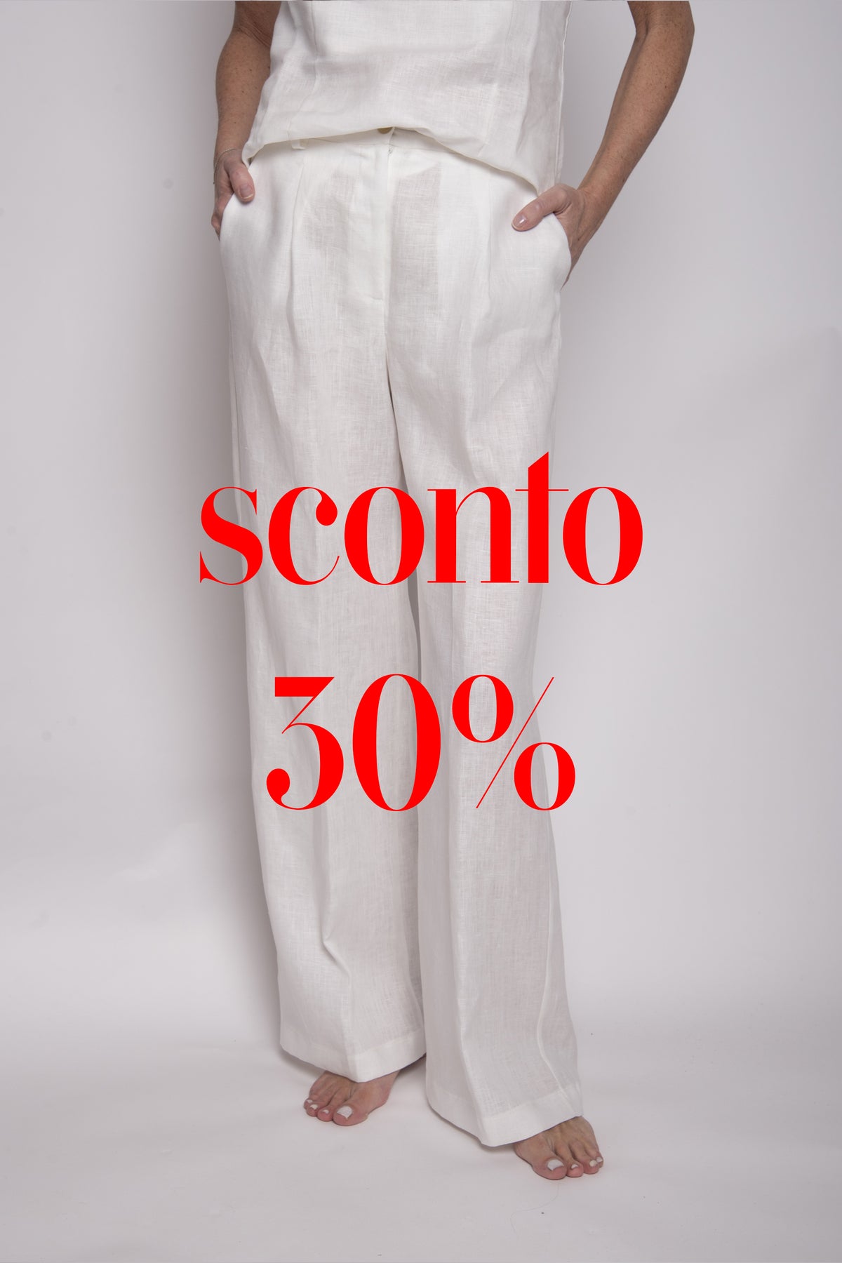 Pantalone con pence Eufonia