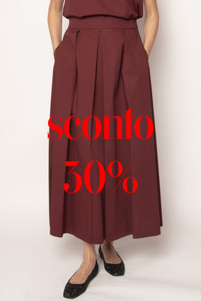 Gonna lunga a pieghe Eufonia