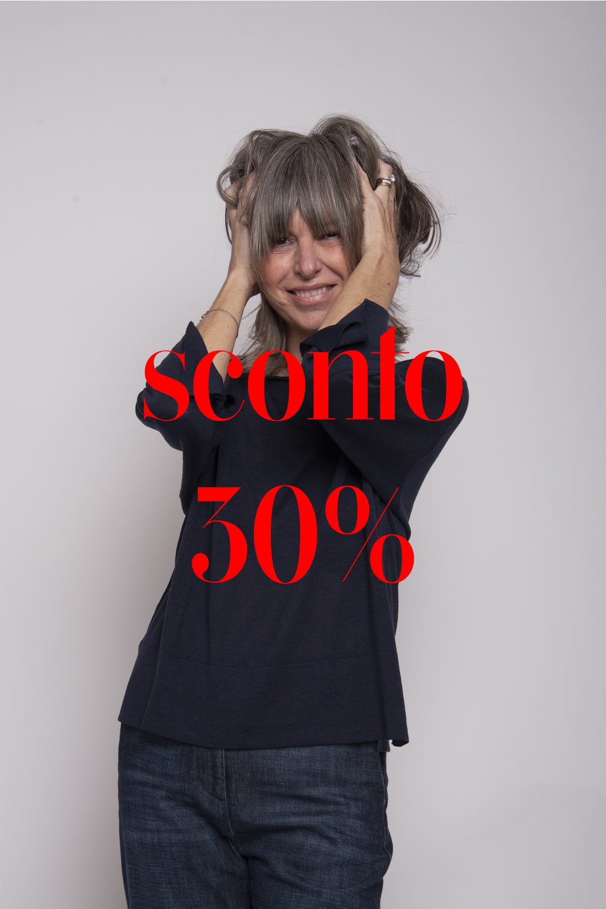 Maglia scollo a barca Eufonia