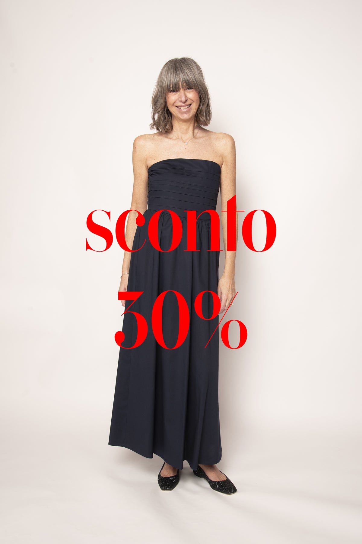 Abito lungo a fascia  Eufonia