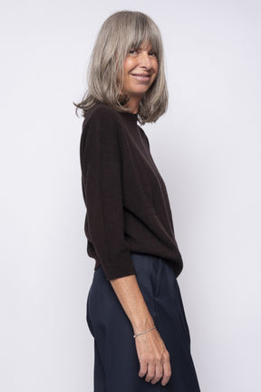 Maglia 100% Cashmere Manica 3/4 | Agata Aspen