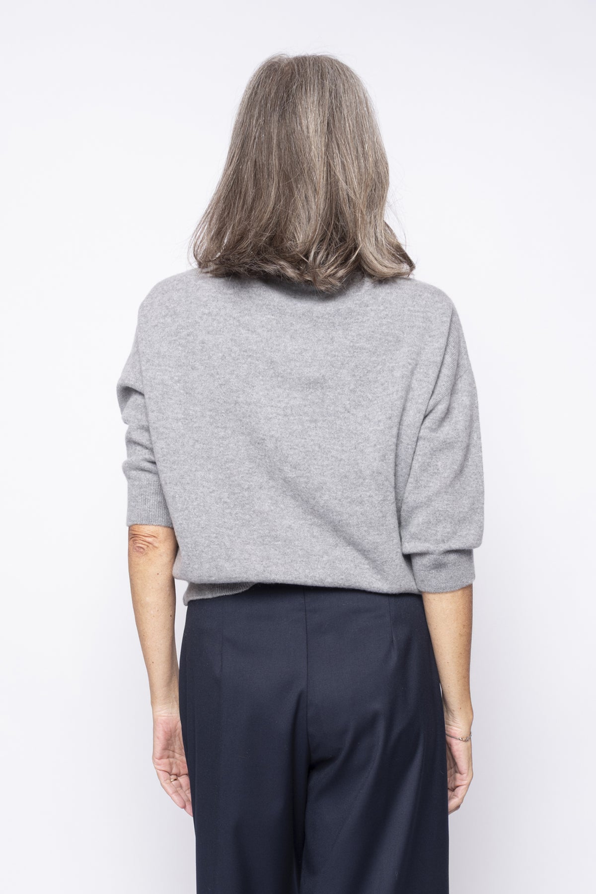 Maglia 100% Cashmere Manica 3/4 | Agata Aspen