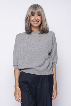 Maglia 100% Cashmere Manica 3/4 | Agata Aspen