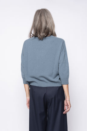 Maglia 100% Cashmere Manica 3/4 | Agata Aspen