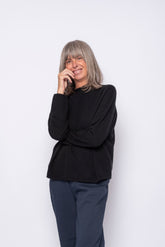 Maglia 100% Cashmere Collo Alto | Agata Aspen