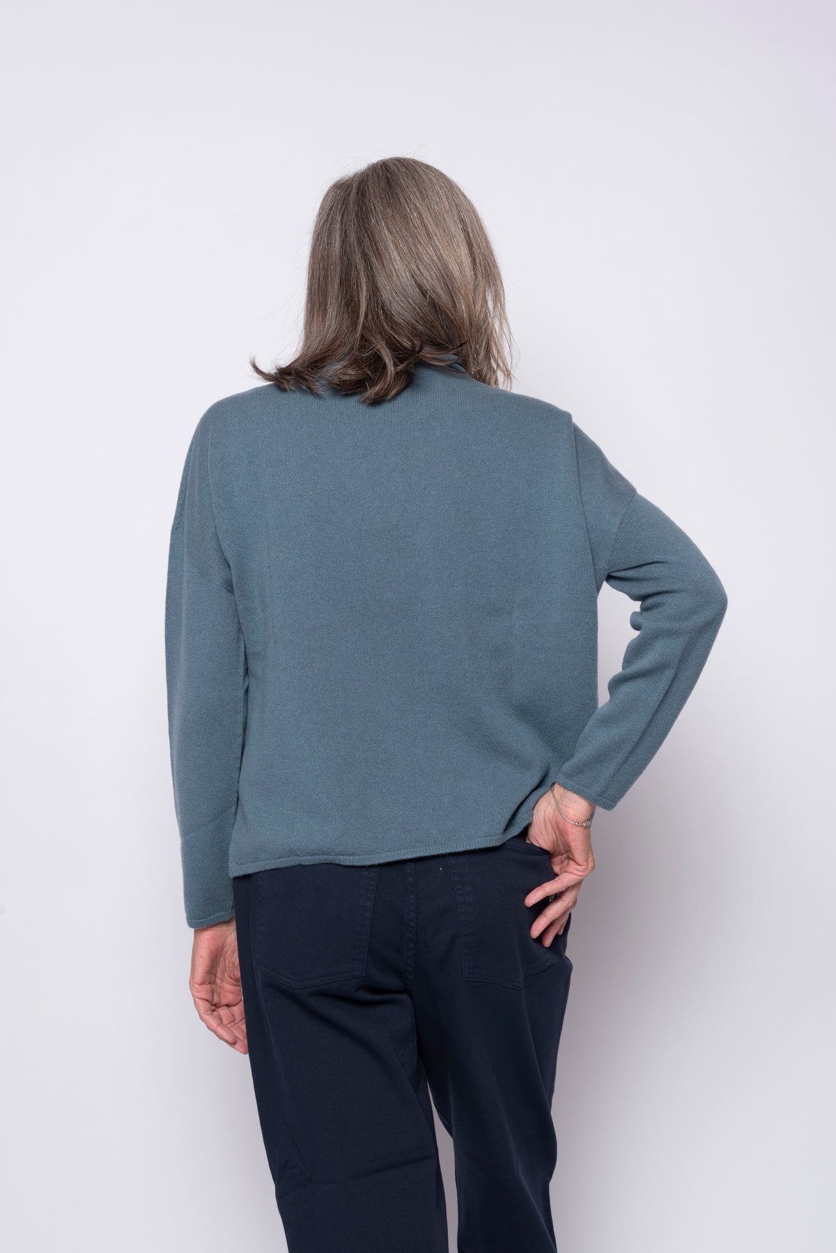 Maglia 100% Cashmere Collo Alto | Agata Aspen