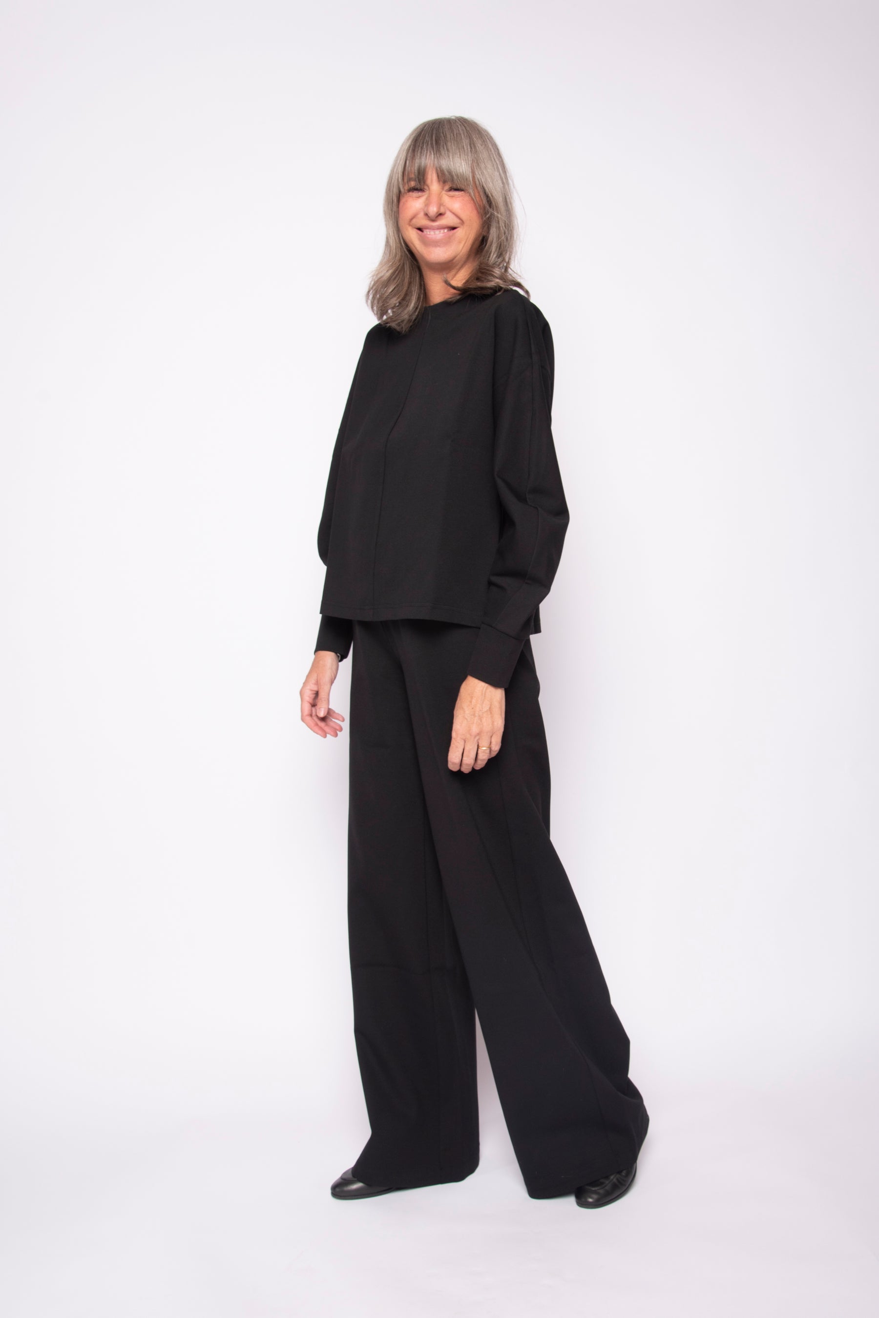 Pantalone Elastico in Vita Punto Milano | Soko Ni Inai