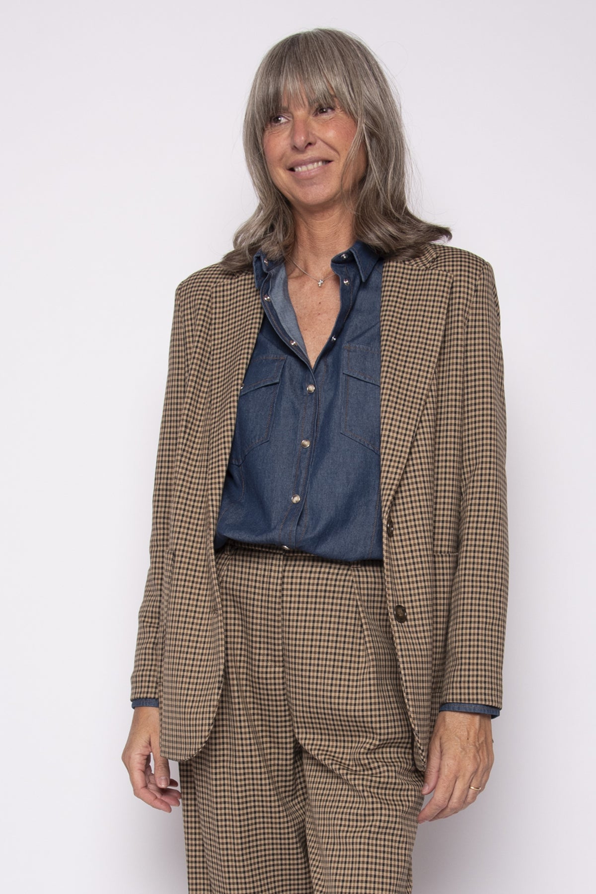 Giacca Quadretti | Anna Palmer