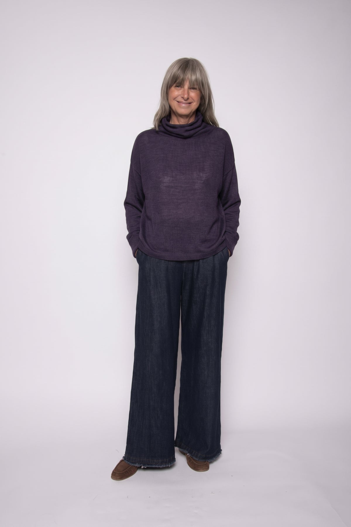 High-Neck Sweater | Aragona