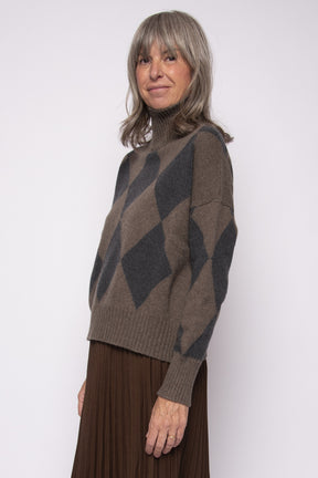 100% Cashmere Turtleneck Sweater | Aragona