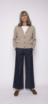 Cardigan 100% Cashmere  | Aragona