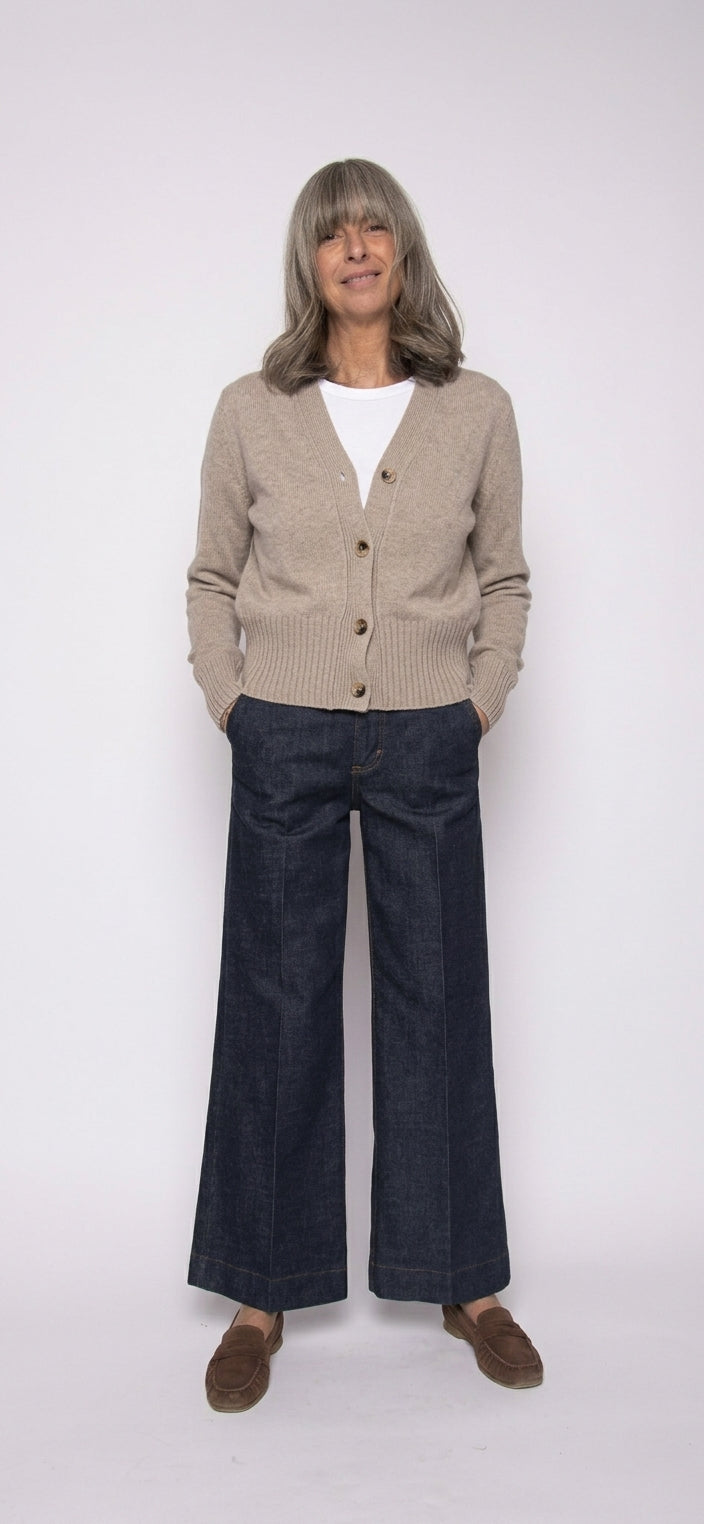 Cardigan 100% Cashmere  | Aragona