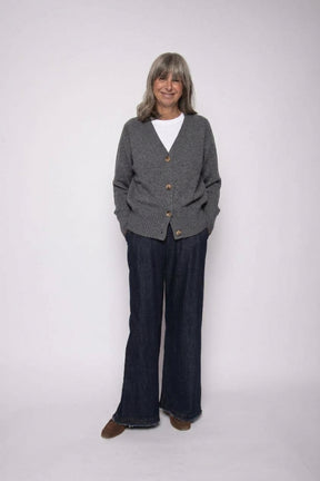 Cardigan 100% Cashmere  | Aragona