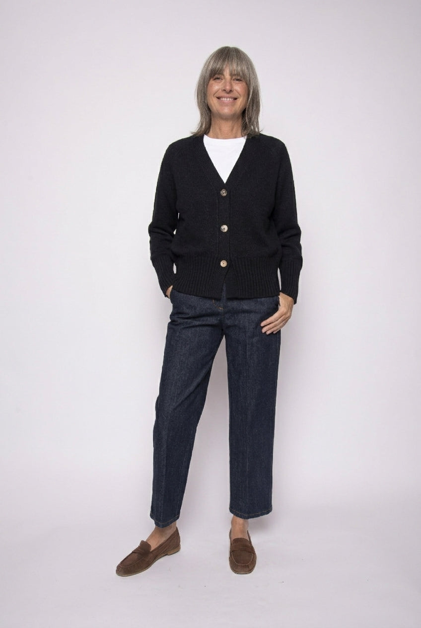 Cardigan 100% Cashmere  | Aragona
