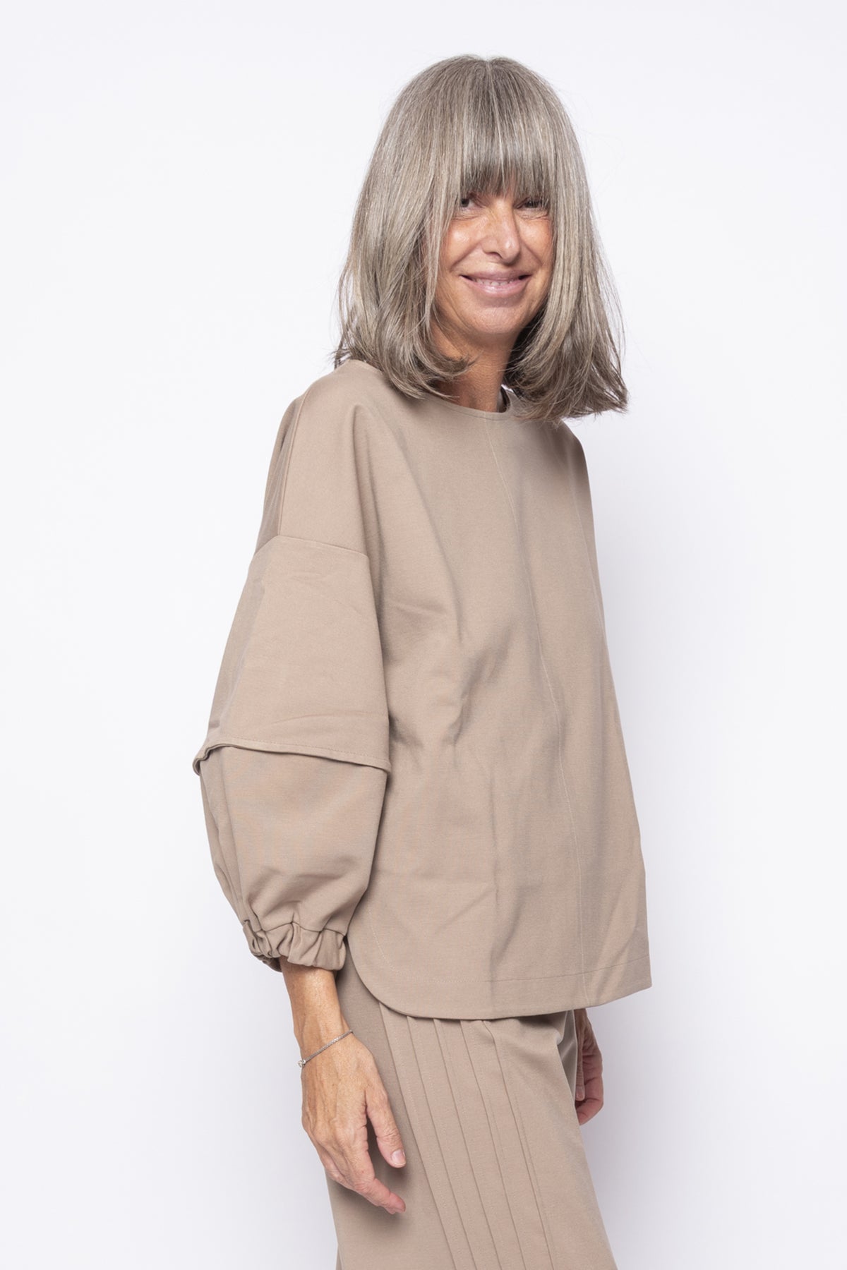 Blusa Maxi Manica | Eufonia