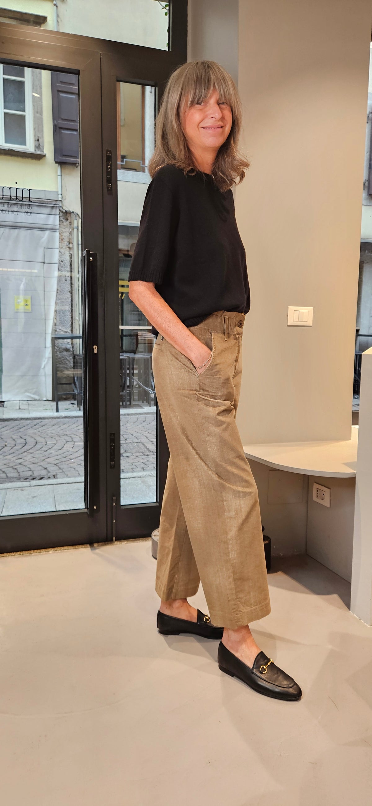Jeans Mina in Gabardina | Shaft