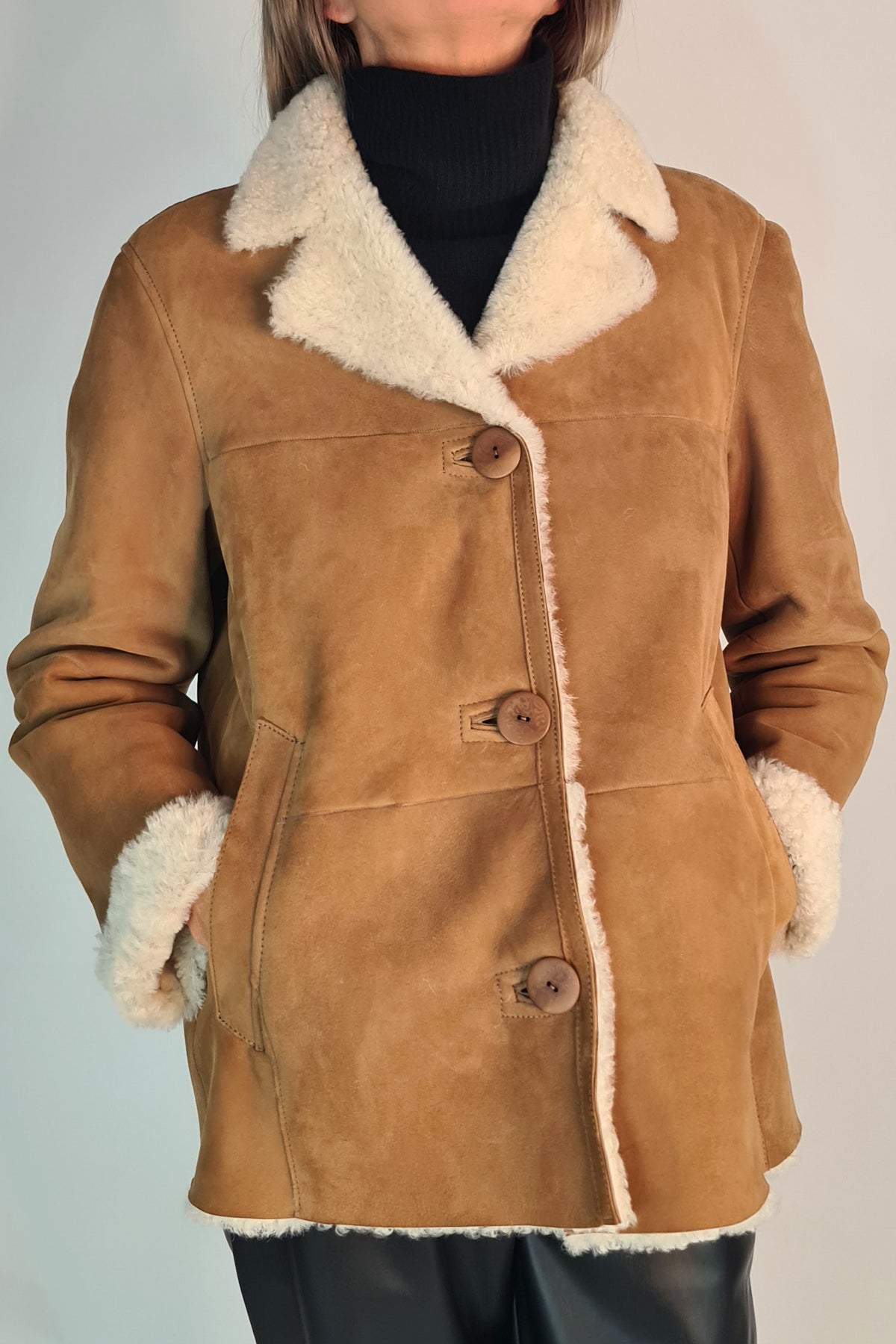 Gimo's soft Nappa sheepskin jacket