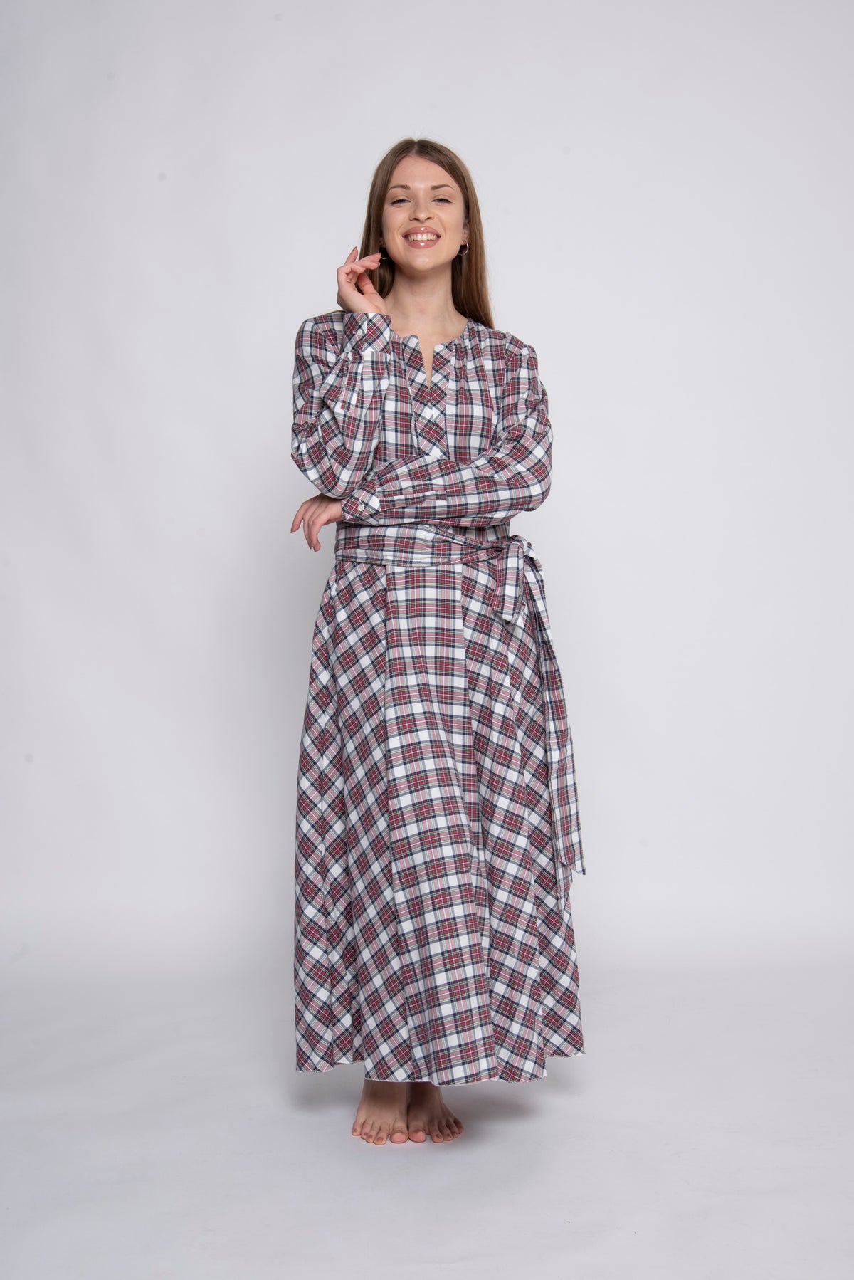 Abito Lungo Cintura Fil Bec