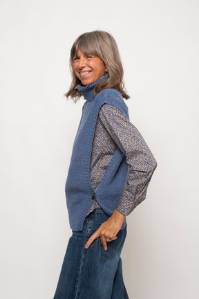 Gilet Collo Alto Nine in the Morning
