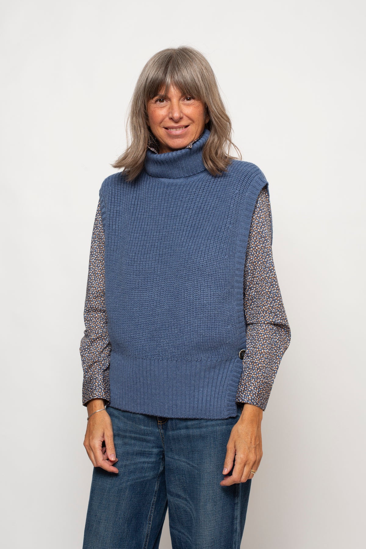 Gilet Collo Alto Nine in the Morning